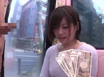 女子大生素人がお金に溺れてどんどんエスカレート!!結局嬉しそうに性交