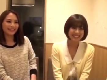 レベル高すぎな素人2人を相席屋でナンパ!!2人とも持ち帰ってハメ撮り盗撮