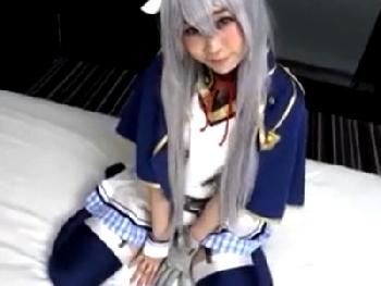 美少女過ぎるコスプレイヤーにコンドーム非装着の性交→コンドーム未装着で孕ませ射精