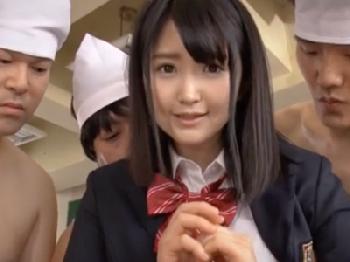 精液大好き女子校生に溜めこんだ精液を大量ぶっかけ