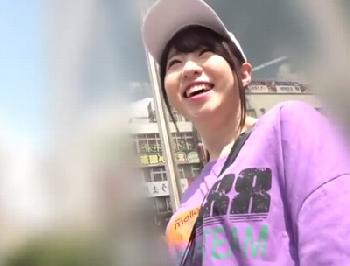 マッチングアプリで知り合った本〇望結ちゃんのような清純素人と個人撮影