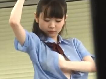 童顔な美少女女子校生が変態男に襲われるも快楽に勝てず男性器受け入れW