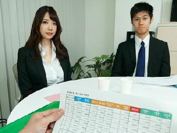 Jカップの社内でも噂の上司とまさか相部屋になれるなんて!!