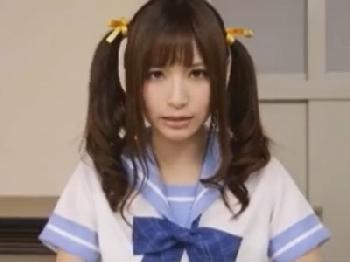 とか言いながら先輩に避妊具未装着で挿入され昇天するツインテール女子校生