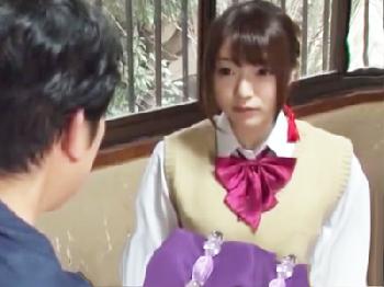 変態調教を受けるキュートな美少女女子校生→遂に性的マゾヒズム開花で緊縛プレイ!!