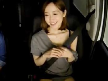 ほろ酔いの義姉を自宅まで送り届ける途中で色仕掛けされて車内でコンドーム未装着の近親性交