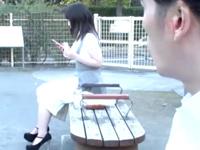 公園で見つけたとても綺麗な女子大生の後をつけて家に押し込み性暴行