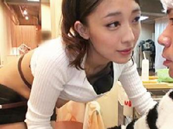 洗髪しながら顔面に乳房を押しあて乳首責めフェラチオで絶頂オーガズムへ導く美容師