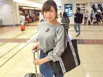 羽田空港でモノにした田舎娘がイケメン軟派男に言いくるめられて即ズボ