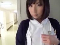 結婚を控えたナース（27）が自らAV応募→中出し切望W