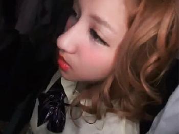 ケバい尻軽女子校生がラブホテルで膣射性交を楽しむ