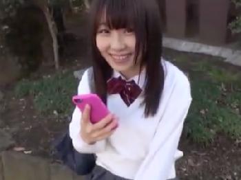 ツイッターで知り合った美少女女子校生に避妊具未装着で膣内射精