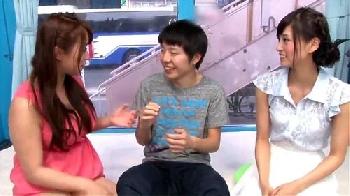 キャピキャピとても綺麗な女子2人と未経験男子のコラボ!筆おろしSEXで精液を射精