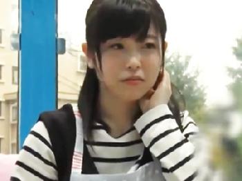 アイドルのような顔した美少女女子校生が援交ハメ撮りSEX!!