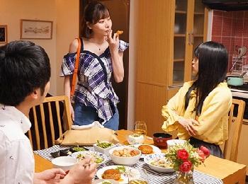 彼女のいない数日間に淫奔な彼女の妹と何度も中だSHいした