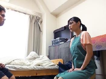 キュートな派遣家政婦が一心不乱に働く献身的な姿に心打たれて性行為を切望