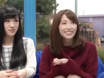 テレビ撮影と言われマジックミラー号に連れ込まれた素人娘→調子に乗って複数人での性行為