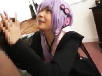 コスプレ種付け性交で黒人の巨根から精液を絞り尽くす美少女