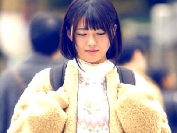 何処にでもいそうな黒髪美少女がまさかのAV出演…ディープな口内性交で初体験の顔面射精