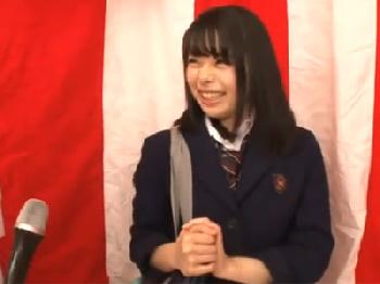 童顔な美少女女子校生がワイセツエロ企画に乗ってしまった結果→チャレンジ失敗で官能的性交展開