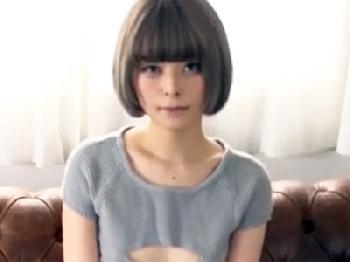 感度も卑猥さも抜群な美ボディ美少女とゴムなし挿入顔面射精SEX!!