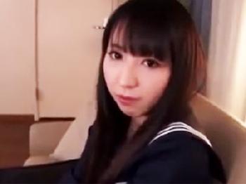 先生のフル勃起巨根をお口に突っ込まれ屈辱イラマSEXに悶える美少女女子校生