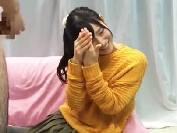 素人女子大生が照れながらもマジックミラー号で早漏改善のお手伝い