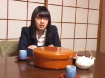 同期OLと泊まりで出張!!お酒と混浴で温まり同期から肉体関係へ