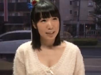 着痩せするタイプの隠れ巨乳娘がマジックミラー号の魔力に負けてその場で全力の性交