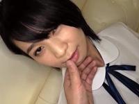 強引にして欲しいマゾな女子校生が初体験の熱を帯びた精力的なSEX