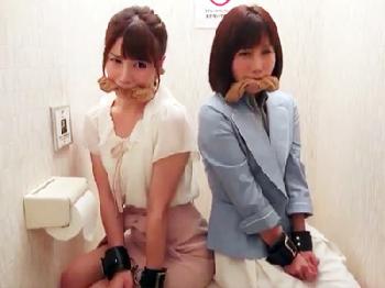 DQN生徒に輪姦性的暴行されいつでも挿入し放題のオナホになったとても綺麗な女教師コンビ