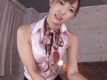 イったばかりの性的感度がとても良いペニスをこねくり回すお掃除フェラチオで再勃起させられ二連続射精