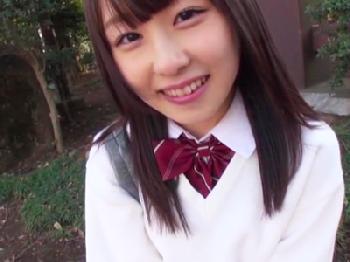 天然ボケな性格の出会い系で引っ掛けた援交美少女とハメ撮りSEX