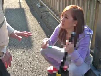 強面ギャルをナンパ→コンドーム非装着で挿入したら子猫のように豹変!!