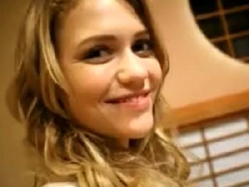 ブロンド素人さんと温泉旅館でしっぽり性行為