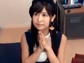 見事なスレンダー巨乳のアイドル女優がファンの夢を叶えるご奉仕SEX