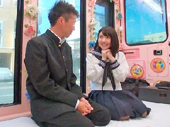 卒業式直後にマジックミラー便に乗った吹奏楽部の美少女女子○生