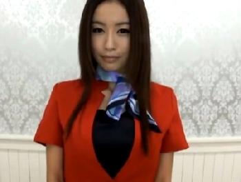 イベントコンパニオンの衣装に包まれた素人を着衣のままぶっかけSEX