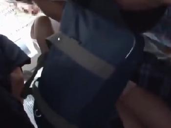 超キュートな女子校生だけを狙って痴漢→性的暴行顔面射精するヤリ手のクズ