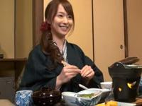 結婚したての初々しい若妻なのに男と密会浮気旅行W