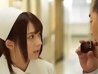 キュートな白衣の天使に巨根をぶち込み思う存分おまんこ内射精