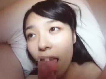 フェラ大好きキュート猥褻少女とのハメ撮りがクソ抜ける!!