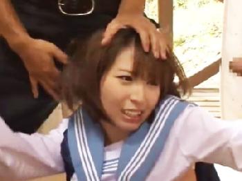 拉致監禁された田舎のお嬢様学校に通う女子校生が輪姦凌辱に涙目‥