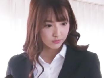 巨乳で可愛い女教師が不良生徒の性的欲求を極上射精で解消する精子便所にW