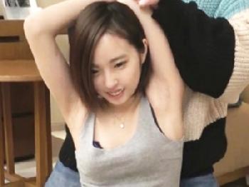 ナンパしたプロダンサーを目指す女子大生の高速腰振りで膣内射精3連発!!