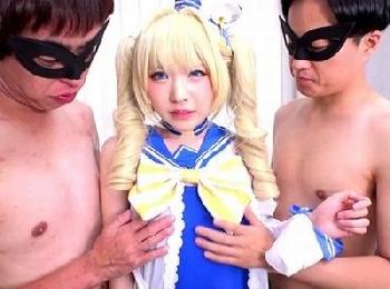 ルックスも最強!!感じ方も可愛いスプレイヤーがアヘアヘ性交オフ会