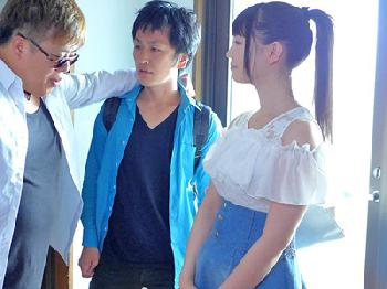 巨漢DQNが後輩が同棲している巨乳彼女に種付けプレス!!