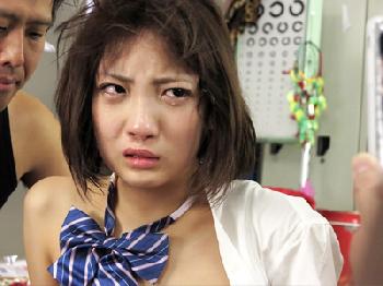 正義感が仇となり巨乳女子校生がDQN集団に縄化粧されロウソク責めで輪姦される