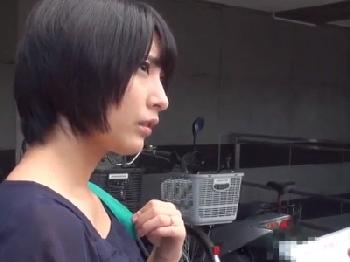 ルックスレベル高過ぎな黒髪素人ナンパ→バイブで濡れマンになりながら強制フェラチオで口内射精