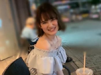 ハーフ顔の綺麗め素人にお酒を飲ませてディープキスハメ撮り